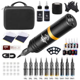 Set Wireless Battery Pen hine Puncture Tattoo Tools Complete Equipment Tattoo-maschinen