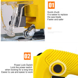 220V Jigsaw 550W Electric Jig Max 55Mm 6 Gears Adjustable Curved Saw Quick Blade Change for Wood Pvc Plywood Iron Sheet