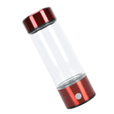Lonizer hine Generator Rechargeable Portable Quick Electrolysis Hydrogen Water Bottle 420ml for Office