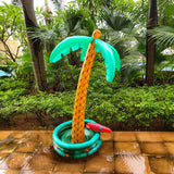 180cm Coconut Bar Prop Bucket Hawaii Series Palm Tree Ice Beverage Buffet Beach Iatable Toy