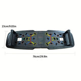 1pc Durable Push Up Board, 29.9 Ft, Large Size Portable Multi-functional Folding Exercise Equipment, Suitable For Men And Women