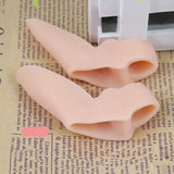 1 Pair Thumb Improver Hallux Valgus Double Ring Toe Separator Big Foot Bone Protection To Relieve Pain Portable Home