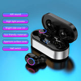 F12 TWS Wireless Bluetooth Headset Noice Reduction Waterproof Earbuds with Mic Power Display Touch Control Headphones Hot Sale