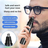 Men's Usb Rechargeable Electric Trimmer Trimming Scissors Nose Hair Shaver