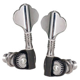 Open Gear Tuners For Guitar Parts hine Heads Tuning Pegs Chrome Bass New Practical