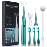 6 in 1 Ultrasonic Dental Electric Toothbrush Whitening Strips Scaler Tartar Remover Sonic Teeth Plaque Cleaner