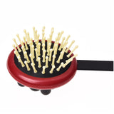 17.5" Long Black Red Plastic Back Knock Scratcher Rela Massage Hammer