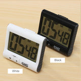 Digital Kitchen with Strong Magnet Back Stand Hanging Hole Loud Alarm Large LCD Display Cooking Timer Clock