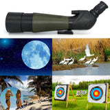 Bird Watching Telescope 20-60X60/80 Spotting Scope Waterproof Outdoor Hiking Camping Equipment for Moon Target Shooting