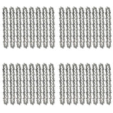 40 Pcs 4 Inch Mini Steel Chainsaw Chain Electric Pruning Saw Accessory Garden Tool Replacement