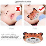 Kids Tape 30 Pcs Train Nose Breathing Anti Snoring Non Woven Fabric Sleep Mouth Strip