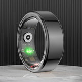 R02 Smart Fiess Ring 5.0 Bluetooth-Compatible Blood Oxygen Tracker IP68 & 5ATM Waterproof Android for IOS