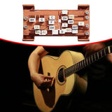 Coustic Tool Learning System Press Effortlessly Gift Teaching Practice Aid for Guitar Trainer Beginner Adults