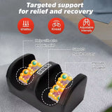 Electric Foot Massager with Shiatsu, Health Care Therapy, Relaxation. Infrared Heating, Body Massager. Heat Deep Muscles, Kneading Roller. Salud.