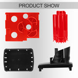 For Milwaukee Plastic Repair Kit Part M12 12V 6-Cell 3.0Ah-6.0Ah-9.0Ah Battery Case Replacement (No Battery)