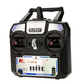 Flysky FS-i4 AFHDS 2A 2.4GHz 4CH Transmitter - For RC Helicopter & Glider, with FS-A6 Receiver