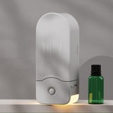 Wall Mounted Waterless Aroma Diffuser Room Fragrance Essential Oil Aromatherapy Machine Home Toilet Aroma Machine Night Light