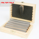 6 Pairs 12Pcs Parallel Pad Gauge Block Alloy Steel CNC Pads Set 120mm x (10-35Mm) for Vice Milg hine Lathe