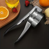 1pc, Juicer, Multifunctional Fruit Vegetable Juicer, Stainless Steel Manual Water Squeezer With Packaging Box Kitchen