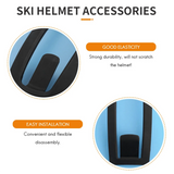 Universal Ski Accessories Helmet Clip Goggles Belt Buckle