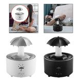 Rotating Umbrella Drop Scent Humidifier for Study Office Home