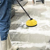 Pressure Release Rotary Surface Patio Cleaner Attachment Replacement High-pressure Washer Accessories for Karcher K1-K7