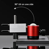 MS083 Model Making Clamping Tool High Precision Aluminum Alloy 360 Degree Split Metal Vise