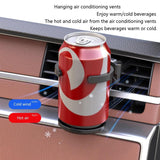 Outlet Vehicle Air Vent Multifunctional Car Adapter Dashboard Cup Holder Beverage