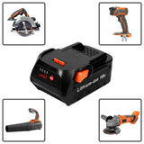 18V 4.0Ah Rechargeable Replacement for Ridgid Drill Battiries AEG Power Tool Battery R840083 R840085