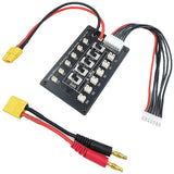 1Set Serial Punching Board Aircraft Model 6-Way BT2.0 And PH2.0 Socket FR4, Silicone