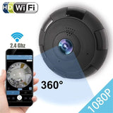 360 Degree Panoramic Camera WIFI V380 Pro APP Fisheye Lens Smart Home Two Ways Audio Surveillance CCTV Wireless MINI Cam