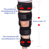 Medical Grade Adjustable Hinged Support-For Arthritis Relief, Joint Pain, Meniscus Tear,Post Op Knee Leg Brace