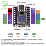 ESP32-C3 OLED ceramic antenna ESP32 supermini development board wifi Bluetooth 0.42-inch screen