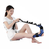 Portable Yoga Stretching Belt Foot Soft Breathable Calf Tendonitis Ankle Training Fascia Stretcher Belts New