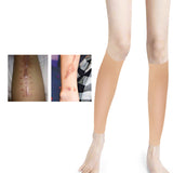 Pad Scar Birthmark Cover One Piece Calf Compression Sleeve Crooked Legs Corrector Silicone Enhancement for O Leg