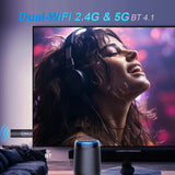 MX10 ATV Stick Android 13 6K H618 Dual Wifi 2.4G&5G HDR10+ BT4.1 Voice Assistant Control HD Media Player 2G 16G TV Box