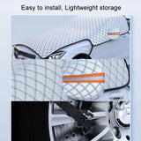 Extra Large Snow Thicken Car Winter Windshield Hood Protection Cover Snowproonti-Frost Sunshade Protector Tools