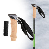Trekking Pole Handle Lightweight with Hand Strap Attachment Converter Walking
