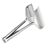 Stainless Steel Barbecue Tongs Food Tongs Fried Fish Grilled Fish Tongs Steak Frying Tongs Household Kitchen Tools