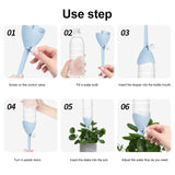Self Watering Spikes Automatic Dripper Drip Irrigation System with Adjustable Control Vae for Indoor Potted Plant Garden