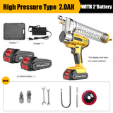 Electric Grease Gun Rechargeable Oil Injector Automatic Butter hine Special Hardware Tools For Excavator