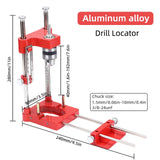 Woodworking Drill Accurate Positioner Portable Jig Tool Hand Carpenter Locator Rust-Proof Hole Drilg