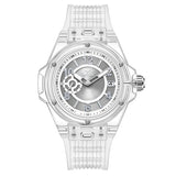Fashion Watch Men and Women Brand ONOLA Luxury Transparent Plastic  Waterproof Quartz Silicone Men Watches Relojes Para Hombre
