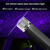 Mini Star Projector Portable USB Powered Ceig Projection Lamp Atmosphere Props Home Decoration for Living Room Party