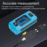 12V Auto Multimeter Lamp Car Repair tool Detector Fuse Current Tester Measuring Range 0.01A-19.9A