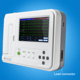 Portable ECG EKG Machine Digital 6-channel Electrocardiograph with Software