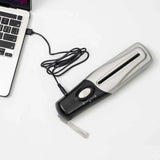 Portable Handheld Shredder Cutting Tool USB/ Battery Operated Capacity 2L Mini Cutter for Office Bills Paper Photos
