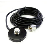 Vehicle/Car Mobile 136-174/400-470Mhz Car Radio Dual Band Antenna Magnetic Base Mount Waterproof