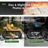 NV3182 Night Vision Binoculars HD Infrared Digital Telescope IR Wifi Recording Camping Hunting Equipment 1080P Video
