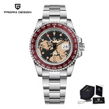 PAGANI DESIGN GTM Men Mechanical Watch NH34 Luxury Sapphire Glass Stainless steel Automatic Wacth 100M Waterproof Watch for Men